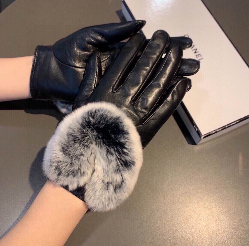 Chanel Gloves M L 091023